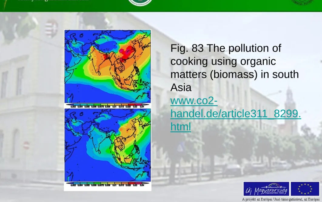 Fig. 83 The pollution of  cooking using organic 