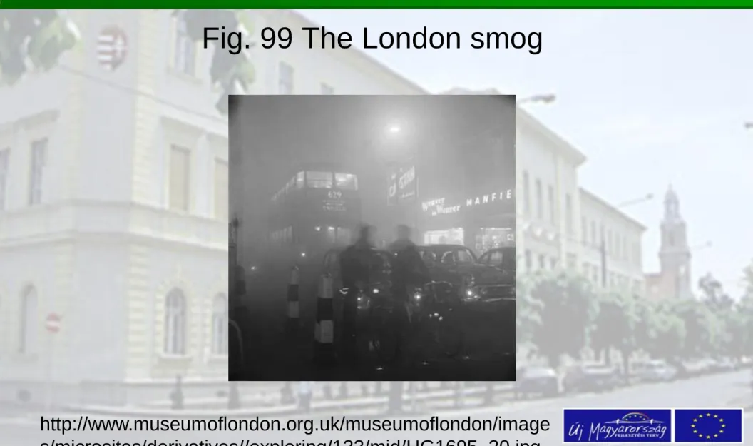 Fig. 99 The London smog 
