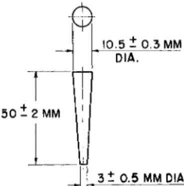 FIG. 165. Solid rubber (or neoprene) stopper—details of construction. 