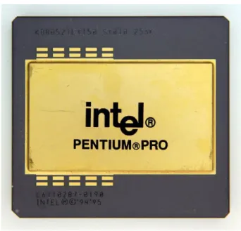 7. ábra:   Intel Pentium Pro processzor 