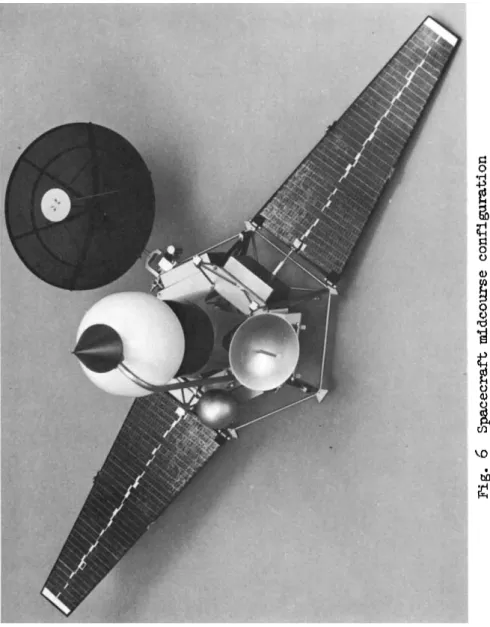 Fig. 6 Spacecraft midcourse configuration 