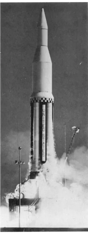 Fig. 1 Saturn SA-2 Launch from Cape Canaveral, April 1962. 