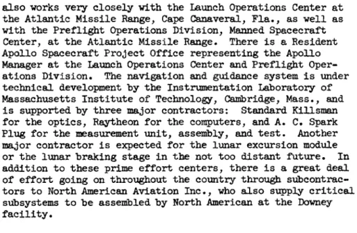 Table 1 Capabilities of Mercury and Apollo 