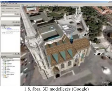 1.8. ábra. 3D modellezés (Google)