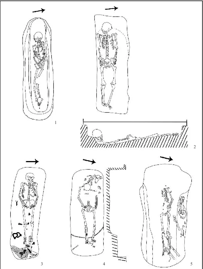 Fig. 4: Stepped graves in the Carpathian basin of the 10 th –11 th
