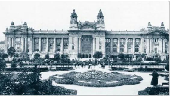 1.2. ábra: A budapesti Tőzsdepalota 1905 körül (később az MTV székháza) 