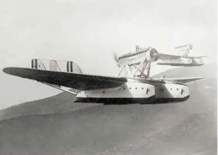 5. ábra Savoia-Marchetti S.55, az 1920-as években népszerű vízirepülőgép