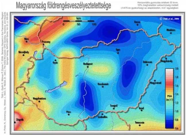 A földrengés kipattanásakor (3.2. ábra) a kőzetben roncsolási zóna és maradandó deformáció jön létre