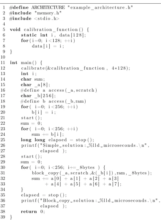 Figure 2: Summing an array with and without block copying