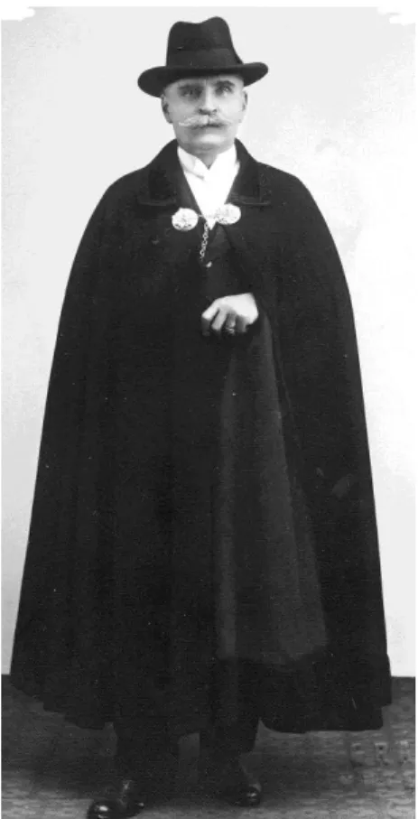 1. kép: Breznay Imre fertálymesteri köpenyben 1935-ben.  