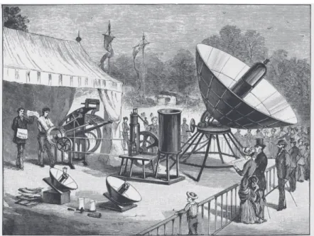 6. ábra: Pifre parabolatükrös napkazánja (1880)  