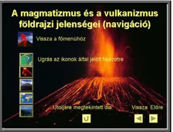 1. ábra: A magmatizmus és a vulkanizmus földrajzi jelenségei PPt.-bemutató: Súgó  Figure 1