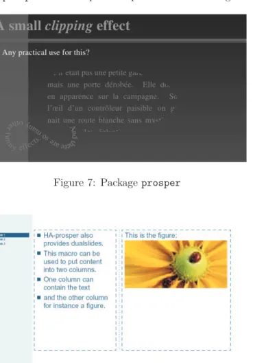 Figure 8: Package ha-prosper