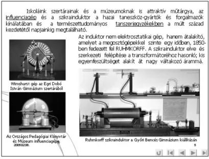 5. ábra: A Ruhmkorff szikraindikátort bemutató részlet 