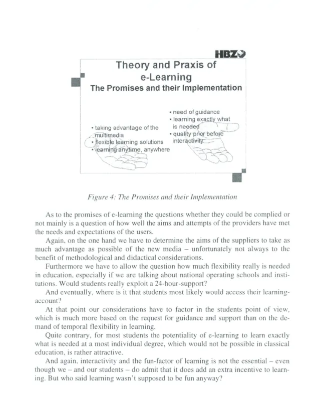 Figure 4: The  Promises  and  their  Implementation 