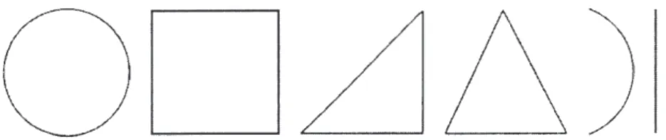 2  ábra:  Három,  csak  egy  méretben  szereplő  forma 