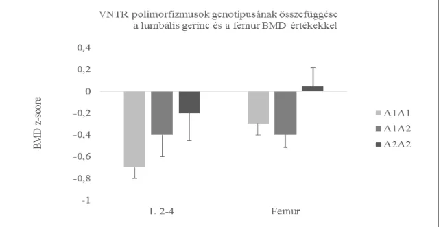 8. táblázat Az IL-1ra gén 2. intronjában elhelyezkedő VNTR polimorfizmusának eloszlása 