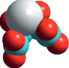7. ábra. Az erősen lúgos oldatokban képződő, két alkoholát- alkoholát-csoportot tartalmazó kalcium-tartarát komplex szerkezete