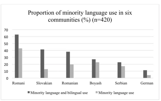 Figure 2. Minority Language Use 