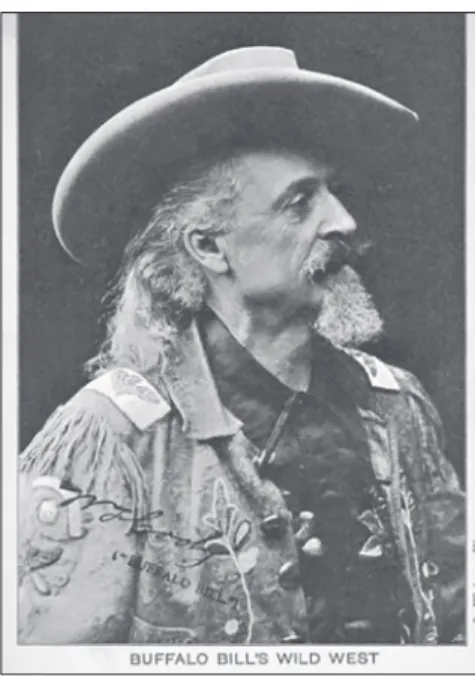 Figure 1. Buffalo Bill, photo taken in 1906,  Vienna:  J.  Weiner,  a  postcard  (National  Library of Poland)