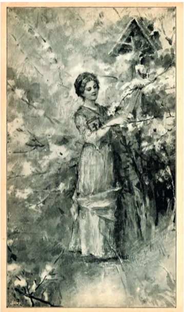 Illustration aus dem Buch Die christliche Frau  (Antal Ruschek, Budapest, 1898)