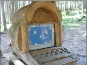Figure 1. Forest computer in the ’research station’ 