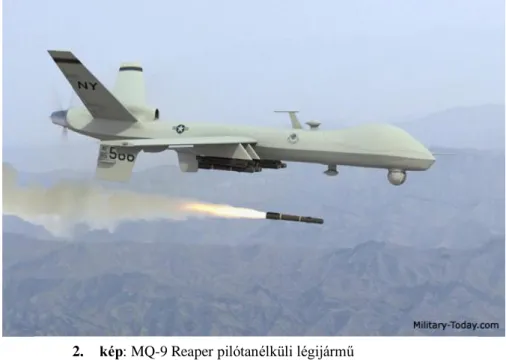 2. kép: MQ-9 Reaper pilótanélküli légijármű  