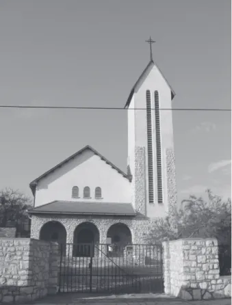 1949–1950 (photo: Edit Lantos 2005) Fig. 32. Ferenc Vándor: Pölöske, Roman Catholic church, 1949–1960, tower: 1957–1958