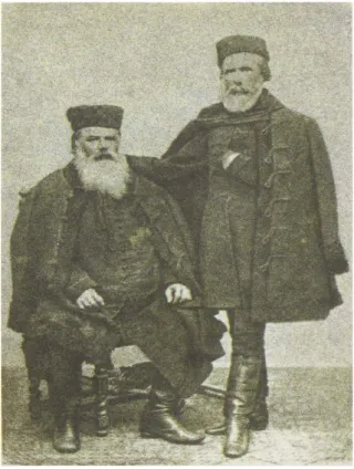 1. kép: (Litkei) Tóth Péter (balra) és bátyja, Tóth József