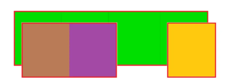 Figure 8. Sample coherent voxel subsets. During the calculations voxels can be handled in one unit, which increases the performance.