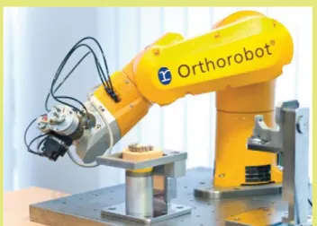 6. ábra: Ívhajlító és brekettragasztó Orthorobot 25