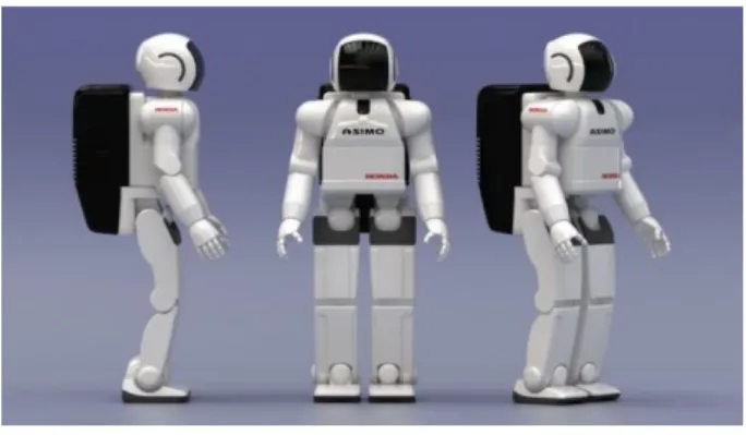 8. ábra: Honda Asimo humanoid robot 