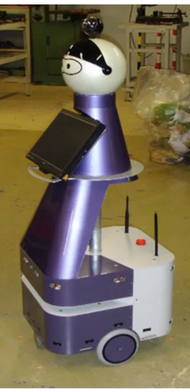 21. ábra: A Domeo-projektben használt Kompaï szervizrobot 