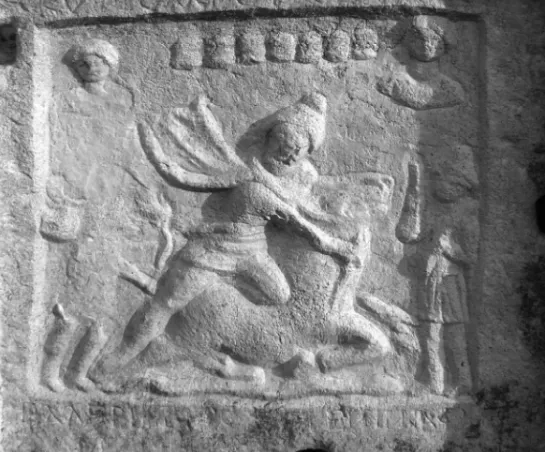 Fig. 3. Earlier inscription on stele from Nicopolis ad Istrum (photo courtesy of N. Sharankov) 
