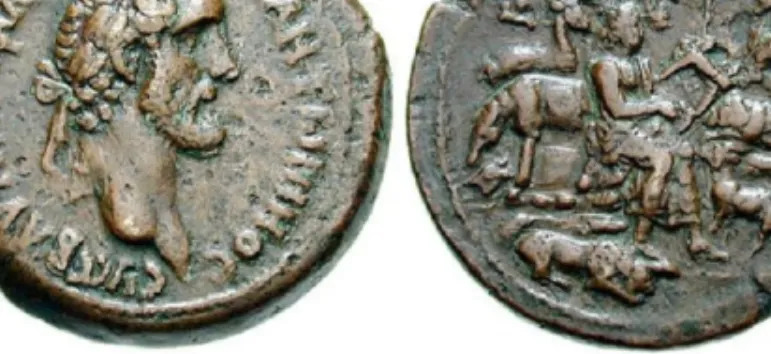 Fig. 6. Alexandria. Bronze drachma of Antoninus Pius, 141–142 AD.  