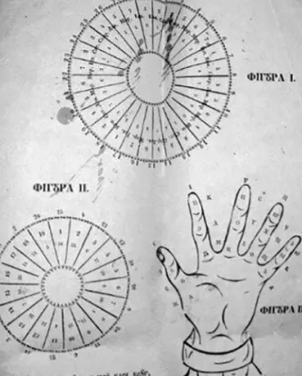 Figure 1. Detail of the Pascalion titled Mâna lui Damaschin  (‘The  Hand  of  Damaschin’)