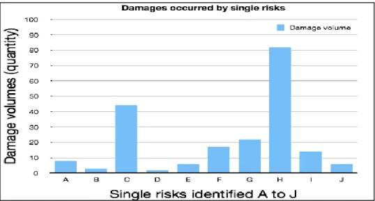 Figure 3: Versatility of risks and the damages they can occur [edited by the author] 
