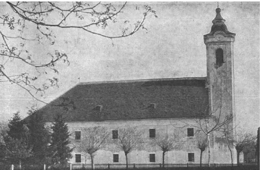 Figure 5. The Articular Evangelical Church of Vadosfa 1732–1912, side façade (Source: Payr, Sándor: 