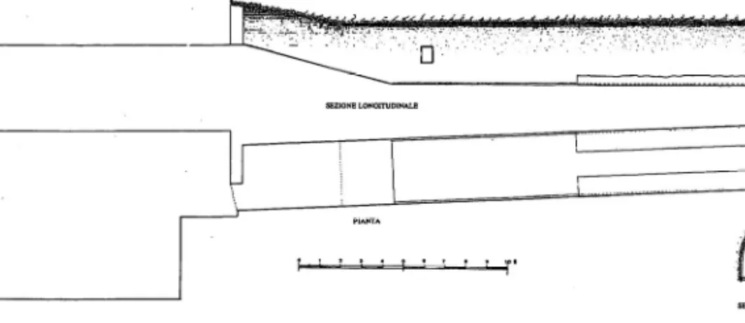 Fig. 1. Marino (Rome), Mithraeum, plan (according to Vermaseren) 
