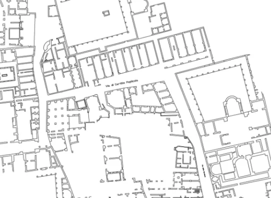 Fig. 3. Ostia, Insula IV, ix. Plan 