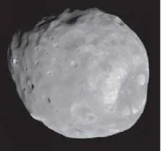 15. ábra. A Phobos szabálytalan alakú 