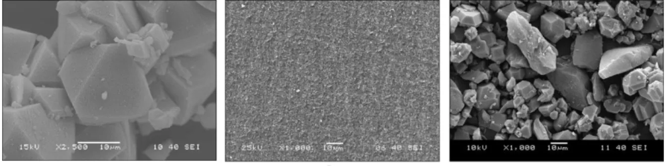 Figure 1 shows SEM micrographs of the pristine MOF and the porous carbon aerogel. The as- as-prepared freely grown HKUST-1 forms light blue octahedral crystals (Fig