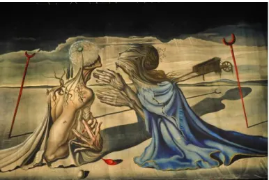 4. ábra Salvador Dali, Tristan and Iseult, 1944 
