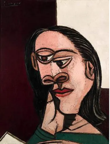 11. ábra Pablo Picasso: Dora Maar portréja, 1937 