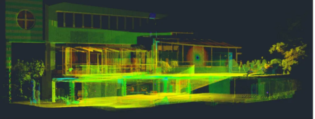 Fig. 1. The result of a measurement - point cloud 