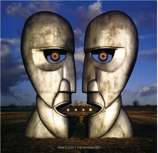 Abb. 1  Storm Thorgerson, Cover der Schallplatte Pink Floyd: The Division Bell, 1994,   31,5 x 31,5 cm, Columbia Records  