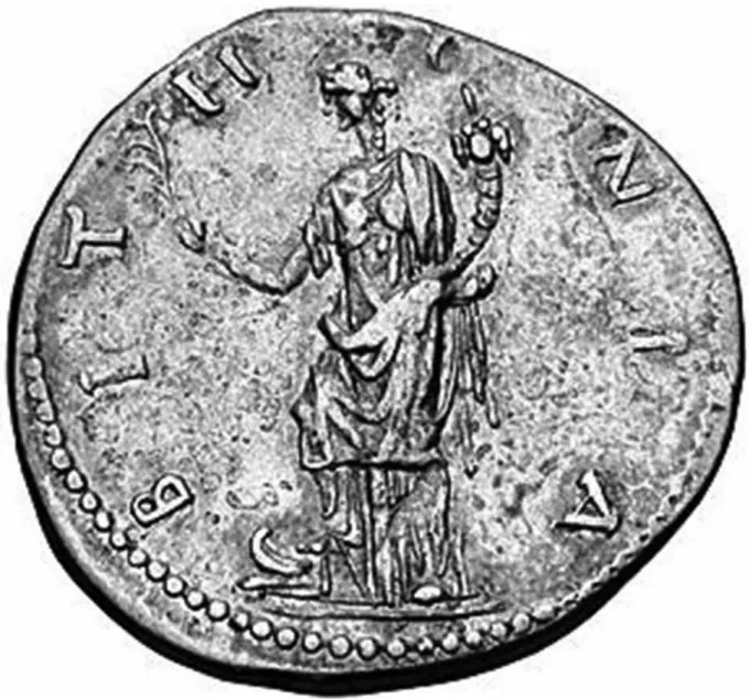 Fig. 11. Bithynia on a locally minted coin of Hadrian (Gemini Auction – Auction II 11/01/2006 Lot 401) 
