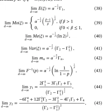 TABLE 1 Errors of approximations to Weibull probability density functions d max x∈(0, d) || | 