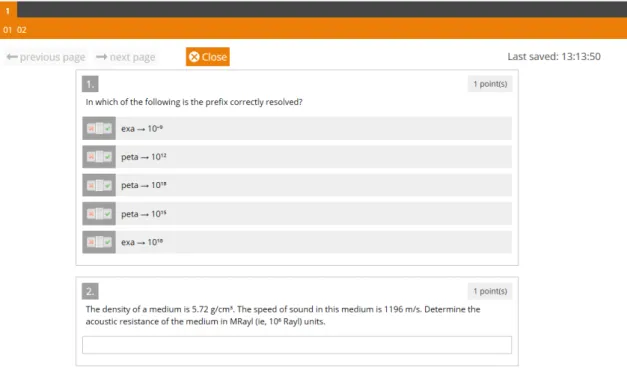 Figure 3. The questions from Figure 1 as they appear in CooSpace