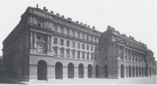 1. ábra. A Földművelésügyi Minisztérium 1895-ben, Klösz György képe.  